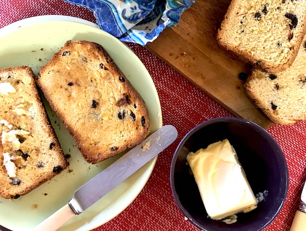 Saffron Fruit Bread