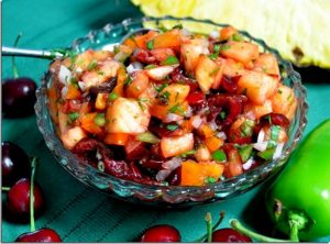 Sassy cherry salsa