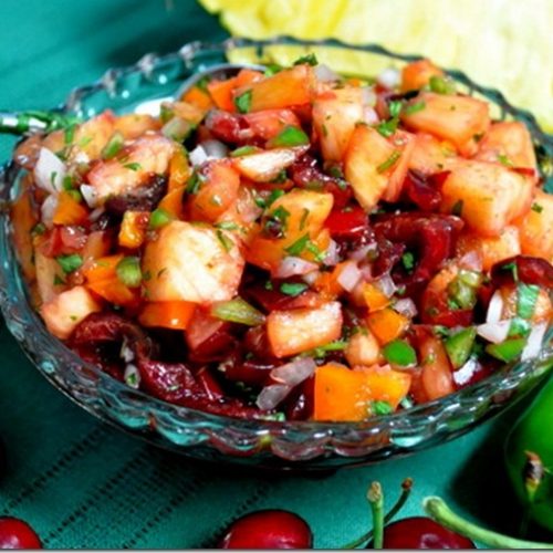 Sassy cherry salsa