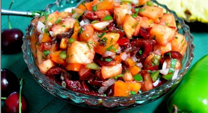 Sassy cherry salsa