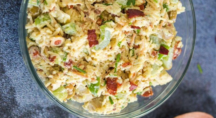 Artichoke rice salad