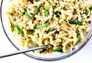 Artichoke rice salad