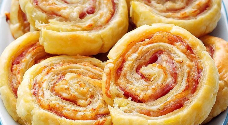 Bacon Cheddar Cheese Spirals