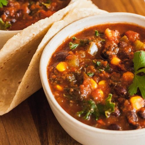 Black bean chili