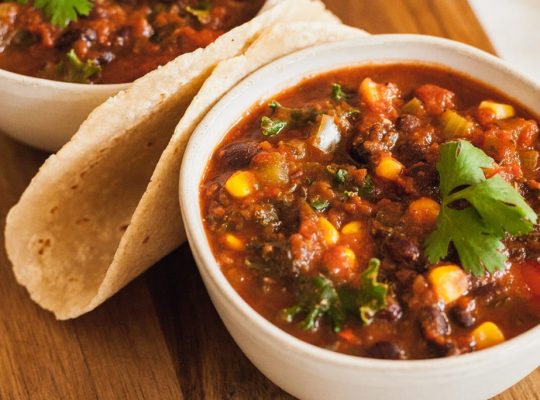 Black bean chili