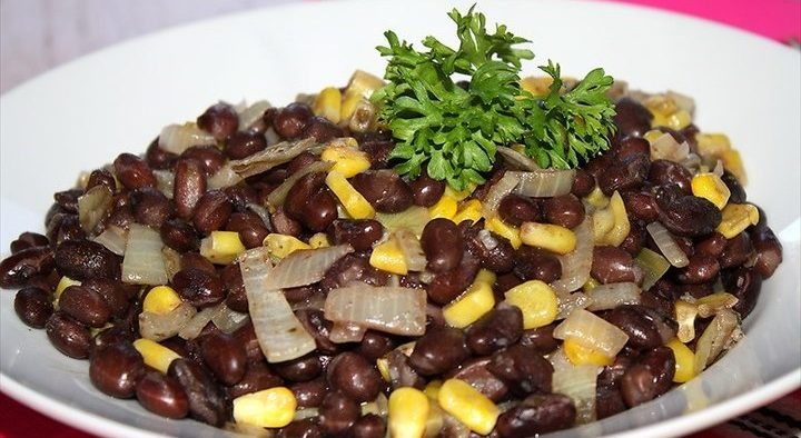 Black bean saute