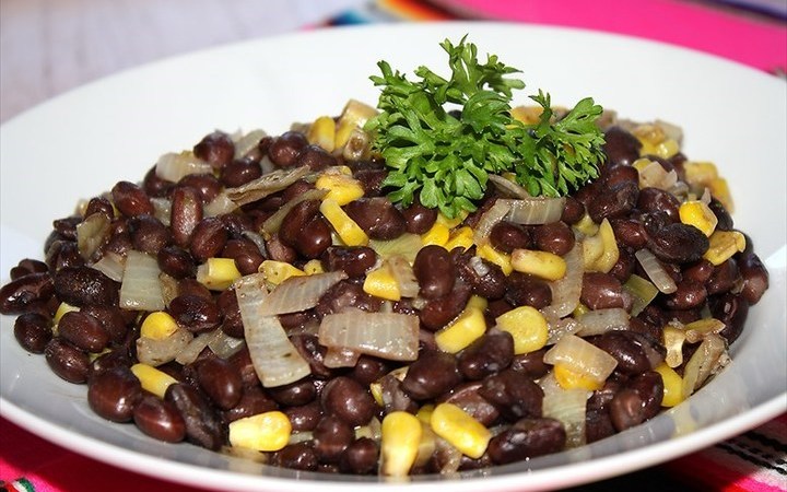 Black bean saute