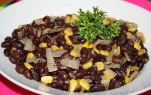 Black bean saute