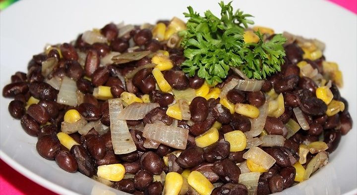 Black bean saute