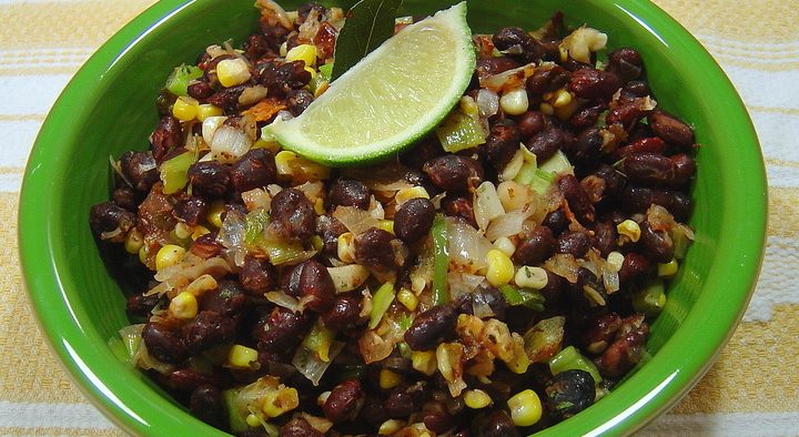 Black bean saute