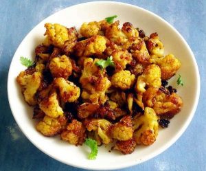 Cauliflower indian spiced