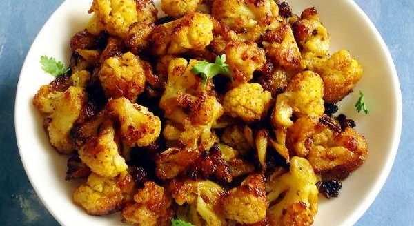 Cauliflower indian spiced