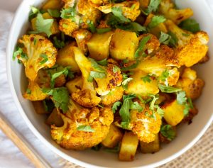 Cauliflower indian spiced