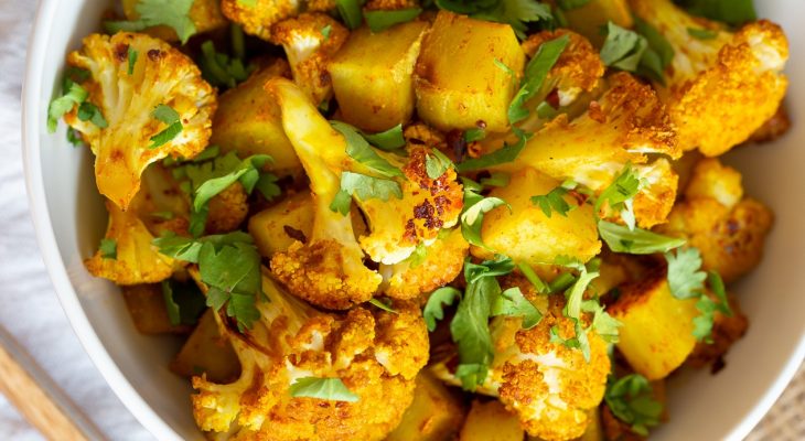 Cauliflower indian spiced