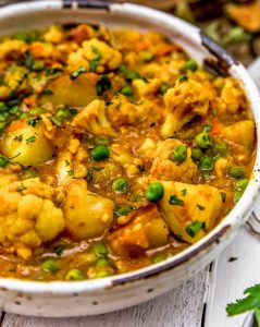 Cauliflower & potato curry