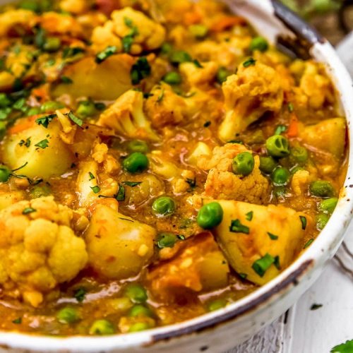 Cauliflower & potato curry