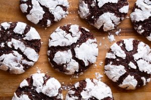 Chocolate Crinkles Cookies Dessert