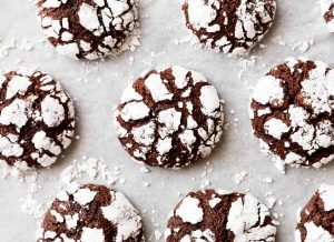 Chocolate Crinkles Cookies Dessert