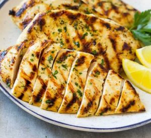 Citrus - grilled chicken