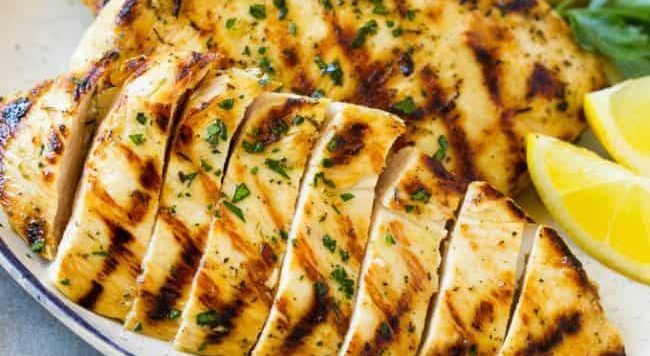 Citrus - grilled chicken