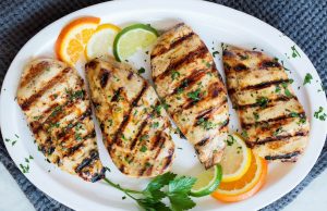 Citrus - grilled chicken