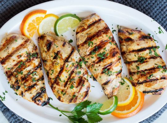 Citrus – grilled chicken