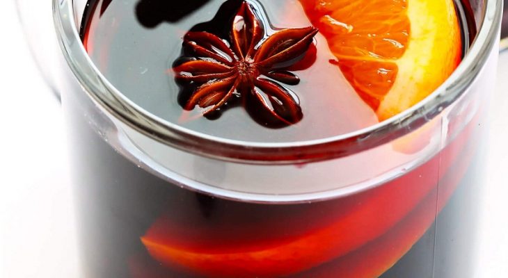 Hot mulled wine recipe