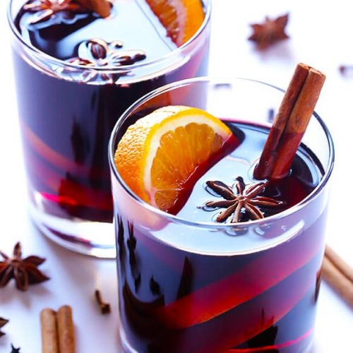 Hot mulled wine recipe