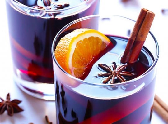 Hot mulled wine recipe