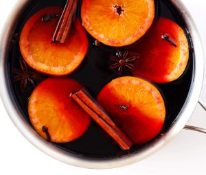 Hot mulled wine recipe