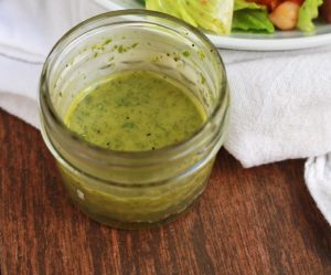 Lemon basil vinaigrette