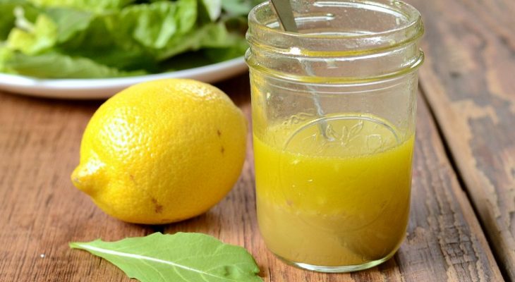 Lemon citrus dressing