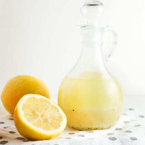Lemon citrus dressing