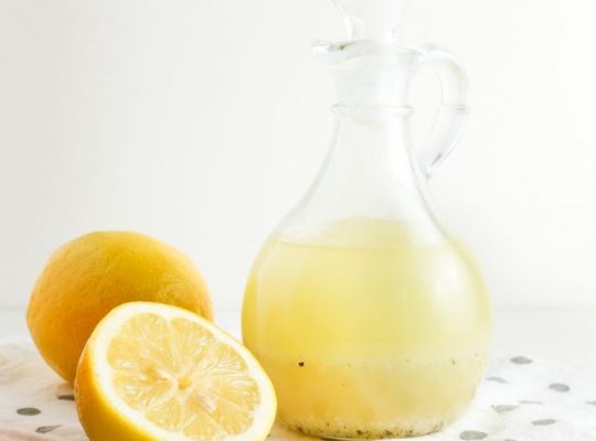 Lemon citrus dressing