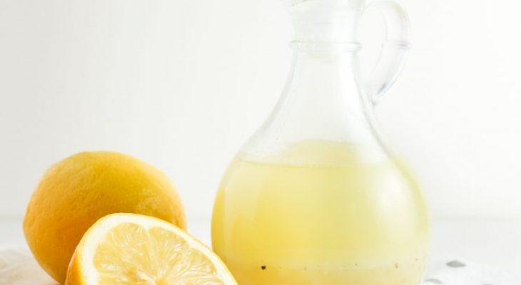 Lemon citrus dressing