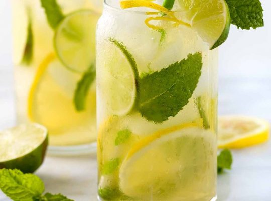 Lemon lime tea