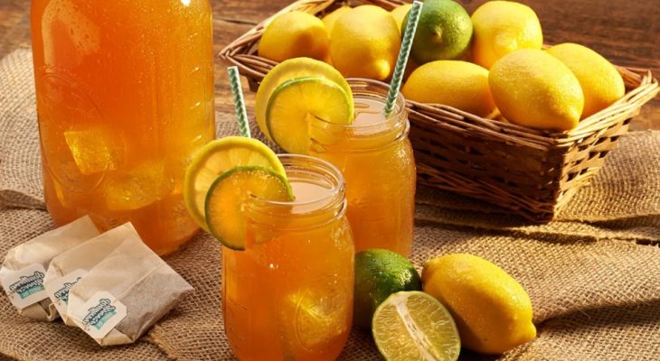 Lemon lime tea