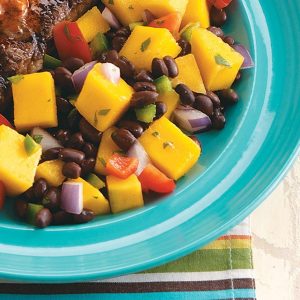 Mango black bean salad