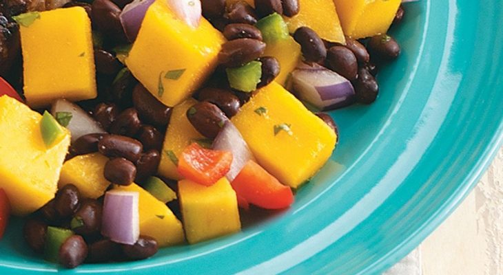 Mango black bean salad