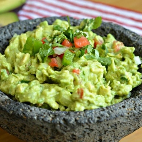 Mexican style guacamole