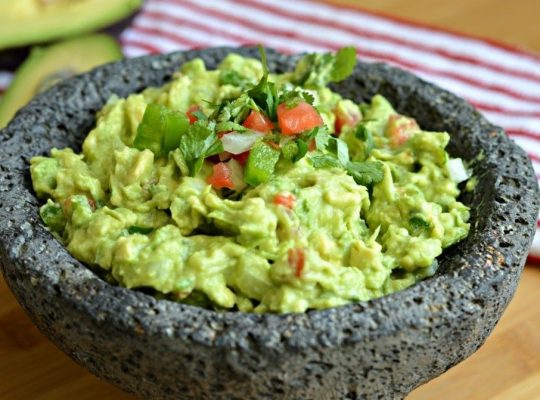 Mexican style guacamole