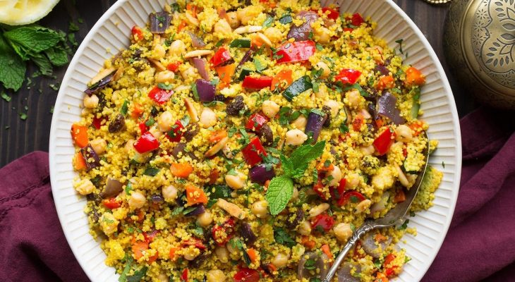 Moroccan-style spicy couscous