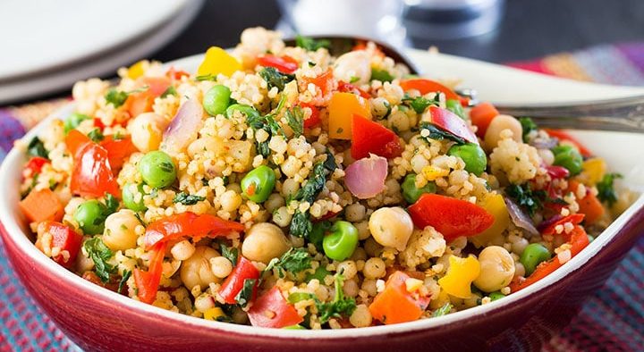 Moroccan-style spicy couscous