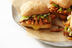 Oriental chicken sandwiches