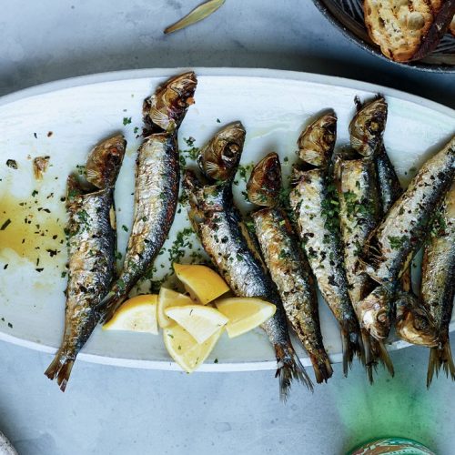 Parsley Wined Sardines