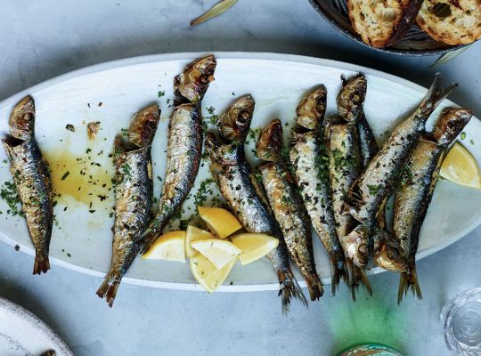 Parsley Wined Sardines