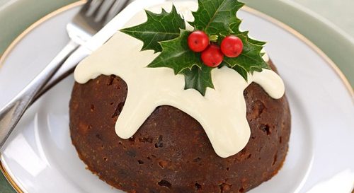 Plum Pudding Dessert