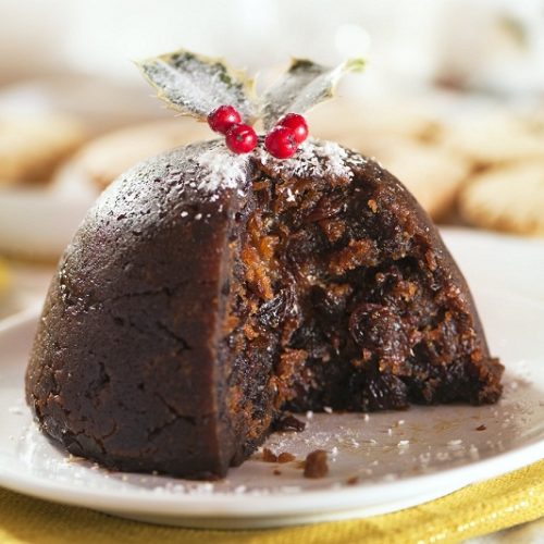 Plum Pudding Dessert