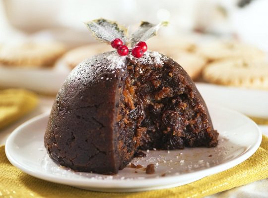 Plum Pudding Dessert