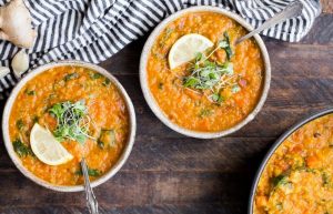 Red lentil soup